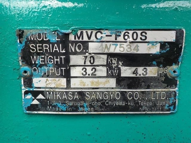 PLATE_COMPACTOR_15unitsSet ★ Other ★ Not checked operation & availability of missing parts 動作及び欠品の有無未確認