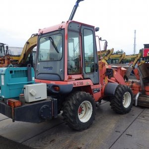 KUBOTA R530Z ★ Loader(Crawled/Wheeled) ★ CAB, MIYAMOTO Road Heater(MH320ミニ), Piping, w/Counter weight & Bucket, 建機工譲渡書 - Image 5