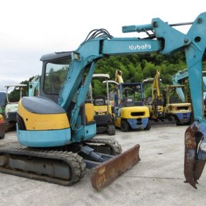 KUBOTA RX-303S ★ Excavator ★ 300R, CNP, Grapple, Blade, w/Standard Bucket - Image 4