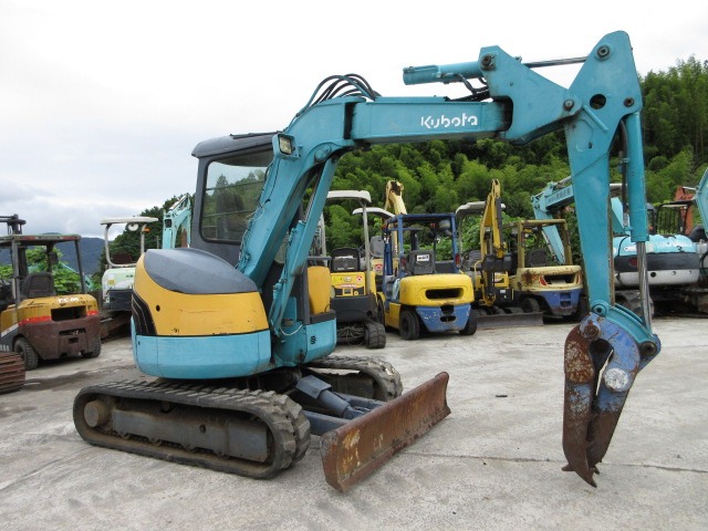 KUBOTA RX-303S ★ Excavator ★ 300R, CNP, Grapple, Blade, w/Standard Bucket