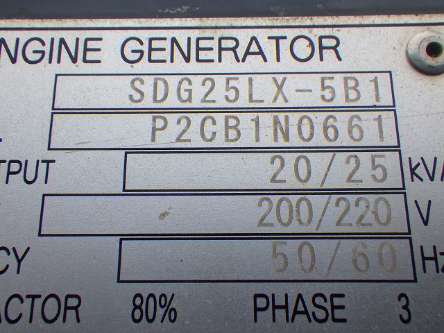 AIRMAN SDG25LX-5B1 ★ Generator & Compressor ★ 25KVA