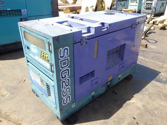 AIRMAN SDG25S ★ Generator & Compressor ★ 25KVA
