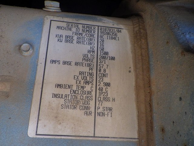 AIRMAN SDG25S ★ Generator & Compressor ★ 25KVA