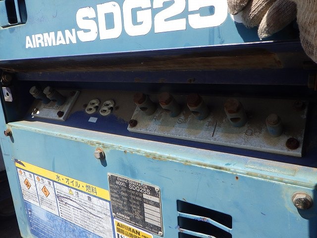 AIRMAN SDG25S ★ Generator & Compressor ★ 25KVA