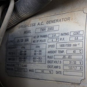 AIRMAN SDG25S ★ Generator & Compressor ★ 25KVA - Image 10