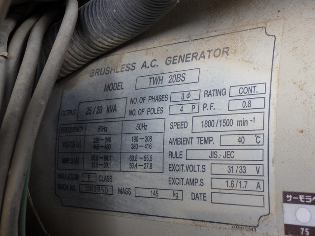 AIRMAN SDG25S ★ Generator & Compressor ★ 25KVA
