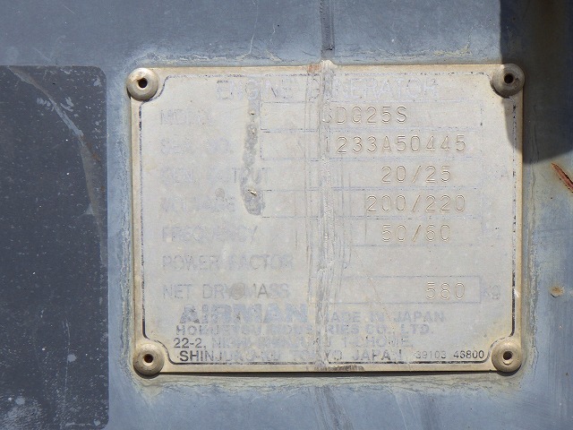 AIRMAN SDG25S ★ Generator & Compressor ★ 25KVA