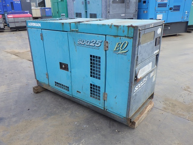 AIRMAN SDG25S ★ Generator & Compressor ★ 25KVA