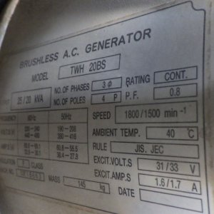 AIRMAN SDG25S ★ Generator & Compressor ★ 25KVA - Image 10