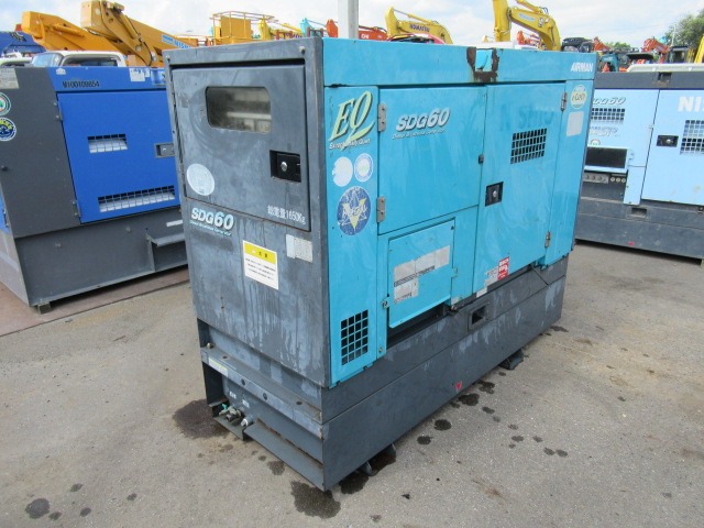 AIRMAN SDG60S ★ Generator & Compressor ★ 60kVA