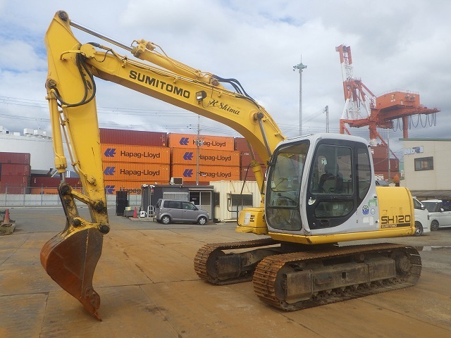 SUMITOMO SH120-3 ★ Excavator ★ 500G, PIPING, ARM CRANE, A/C, MULTI