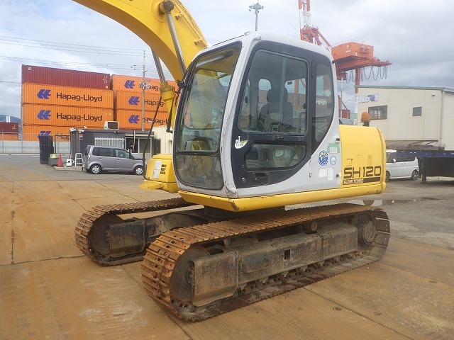 SUMITOMO SH120-3 ★ Excavator ★ 500G, PIPING, ARM CRANE, A/C, MULTI