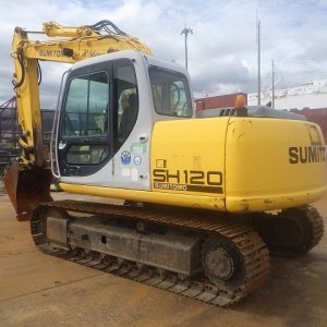 SUMITOMO SH120-3 ★ Excavator ★ 500G, PIPING, ARM CRANE, A/C, MULTI - Image 4