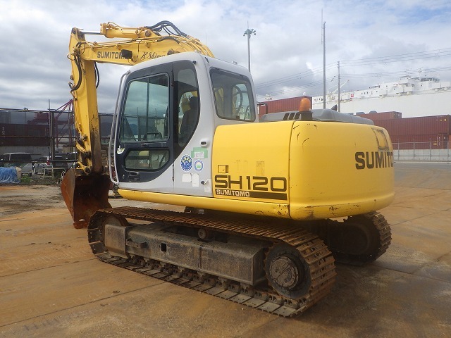 SUMITOMO SH120-3 ★ Excavator ★ 500G, PIPING, ARM CRANE, A/C, MULTI