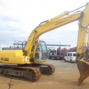 SUMITOMO SH120-3 ★ Excavator ★ 500G, PIPING, ARM CRANE, A/C, MULTI - Image 5