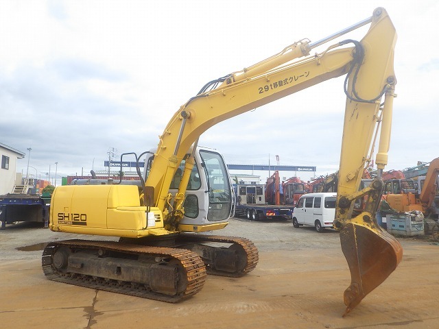 SUMITOMO SH120-3 ★ Excavator ★ 500G, PIPING, ARM CRANE, A/C, MULTI