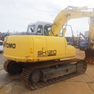 SUMITOMO SH120-3 ★ Excavator ★ 500G, PIPING, ARM CRANE, A/C, MULTI - Image 7