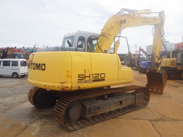 SUMITOMO SH120-3 ★ Excavator ★ 500G, PIPING, ARM CRANE, A/C, MULTI