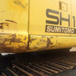 SUMITOMO SH120-3 ★ Excavator ★ 500G, PIPING, ARM CRANE, A/C, MULTI - Image 12