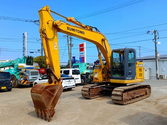 SUMITOMO SH125X-3B ★ Excavator ★ 500G+PAD, ARM CRANE, A/C, MULTI