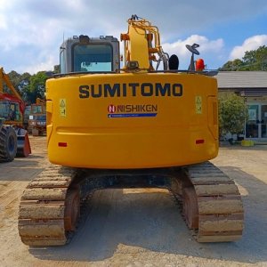 SUMITOMO SH125X-3B ★ Excavator ★ 500G+PAD, ARM CRANE, A/C, MULTI - Image 6