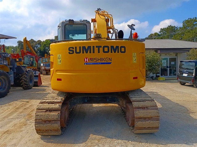 SUMITOMO SH125X-3B ★ Excavator ★ 500G+PAD, ARM CRANE, A/C, MULTI