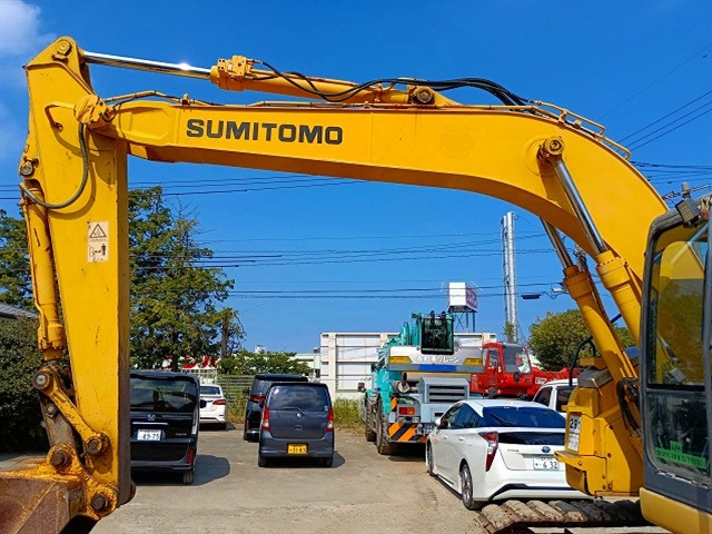 SUMITOMO SH125X-3B ★ Excavator ★ 500G+PAD, ARM CRANE, A/C, MULTI