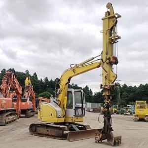 SUMITOMO SH75X-3 ★ Excavator ★ 450G+PAD,TELESCOPIC ARM, CLAMSHELL BUCKET, BLADE, A/C - Image 5