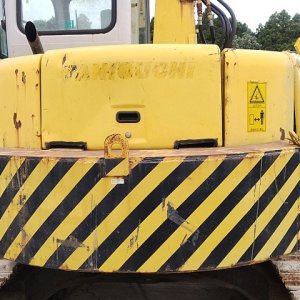 SUMITOMO SH75X-3 ★ Excavator ★ 450G+PAD,TELESCOPIC ARM, CLAMSHELL BUCKET, BLADE, A/C - Image 8