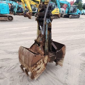 SUMITOMO SH75X-3 ★ Excavator ★ 450G+PAD,TELESCOPIC ARM, CLAMSHELL BUCKET, BLADE, A/C - Image 10
