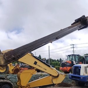 SUMITOMO SH75X-3 ★ Excavator ★ 450G+PAD,TELESCOPIC ARM, CLAMSHELL BUCKET, BLADE, A/C - Image 14