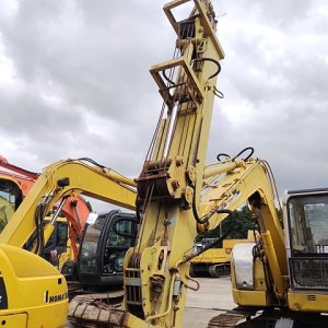 SUMITOMO SH75X-3 ★ Excavator ★ 450G+PAD,TELESCOPIC ARM, CLAMSHELL BUCKET, BLADE, A/C - Image 20
