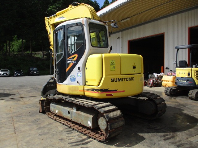 SUMITOMO SH75X-3 ★ Excavator ★ 450G+PAD, Harvester（KESLA20SH), Blade, Piping, M/L, A/C