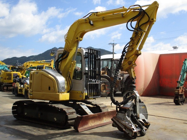 SUMITOMO SH75X-3 ★ Excavator ★ 450G+PAD, Harvester（KESLA20SH), Blade, Piping, M/L, A/C