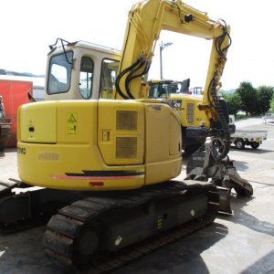 SUMITOMO SH75X-3 ★ Excavator ★ 450G+PAD, Harvester（KESLA20SH), Blade, Piping, M/L, A/C - Image 5