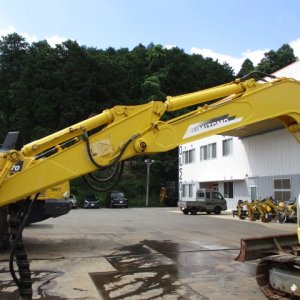 SUMITOMO SH75X-3 ★ Excavator ★ 450G+PAD, Harvester（KESLA20SH), Blade, Piping, M/L, A/C - Image 18