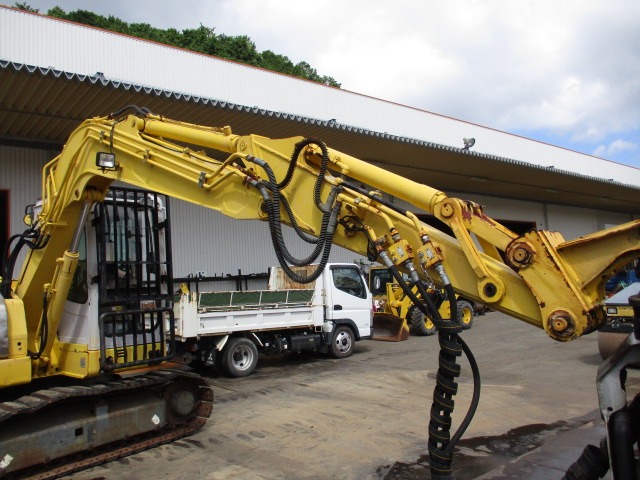 SUMITOMO SH75X-3 ★ Excavator ★ 450G+PAD, Harvester（KESLA20SH), Blade, Piping, M/L, A/C