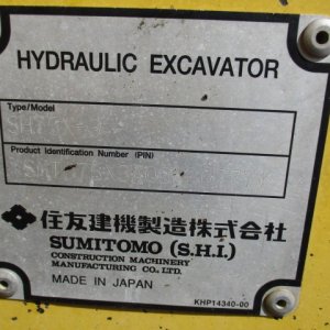 SUMITOMO SH75X-3 ★ Excavator ★ 450G+PAD, Harvester（KESLA20SH), Blade, Piping, M/L, A/C - Image 71