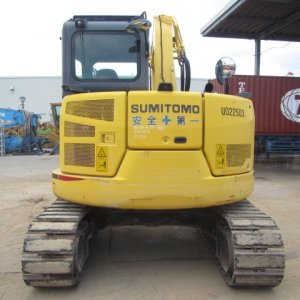SUMITOMO SH75X-6A ★ Excavator ★ 450G+PAD, PIPING, BLADE, A/C, MULTI - Image 6