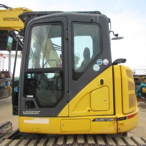 SUMITOMO SH75X-6A ★ Excavator ★ 450G+PAD, PIPING, BLADE, A/C, MULTI - Image 10