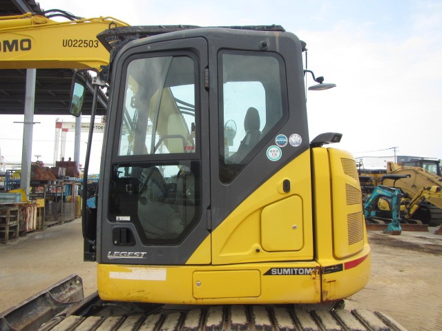 SUMITOMO SH75X-6A ★ Excavator ★ 450G+PAD, PIPING, BLADE, A/C, MULTI