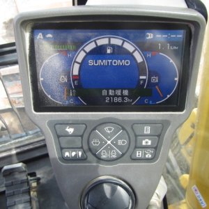 SUMITOMO SH75X-6A ★ Excavator ★ 450G+PAD, PIPING, BLADE, A/C, MULTI - Image 67