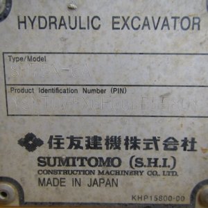 SUMITOMO SH75X-6A ★ Excavator ★ 450G+PAD, PIPING, BLADE, A/C, MULTI - Image 72