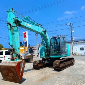 KOBELCO SK125SR ★ Excavator ★ 500G+PAD, ARM CRANE, A/C, MULTI - Image 1