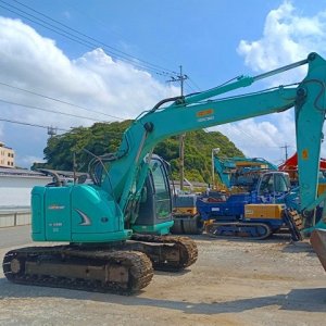KOBELCO SK125SR ★ Excavator ★ 500G+PAD, ARM CRANE, A/C, MULTI - Image 4