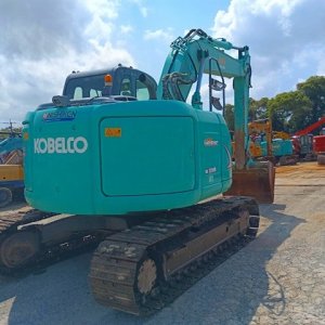 KOBELCO SK125SR ★ Excavator ★ 500G+PAD, ARM CRANE, A/C, MULTI - Image 5