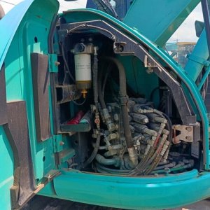 KOBELCO SK125SR ★ Excavator ★ 500G+PAD, ARM CRANE, A/C, MULTI - Image 47