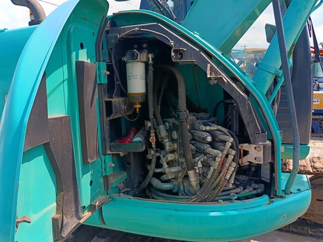 KOBELCO SK125SR ★ Excavator ★ 500G+PAD, ARM CRANE, A/C, MULTI