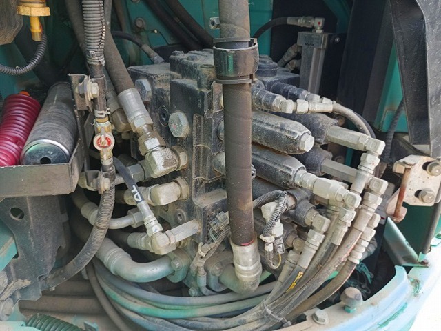 KOBELCO SK125SR ★ Excavator ★ 500G+PAD, ARM CRANE, A/C, MULTI