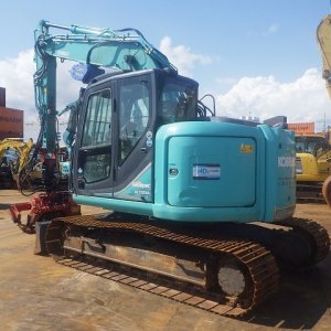 KOBELCO SK135SR-3F ★ Excavator ★ 600G, ROPS CAB, PROCESSOR (GP35A-641), BLADE, COM-PIPING (5), A/C, MULTI, WINCH - Image 4